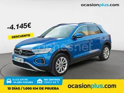 Azul Usado 2023 VW T-Roc Life SUV | 23.350 € (Precio justo)