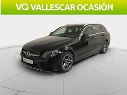 Gris Usado 2021 Mercedes C220 AMG line Familiar | 33.900 € (Precio justo)