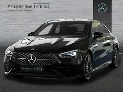 Negro cosmos Usado 2024 Mercedes CLA250e AMG line Berlina | 40.995 € (Precio justo)