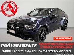 Azul Usado 2021 Mercedes GLC300 AMG line SUV | 39.890 € (Buen precio)