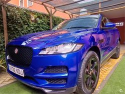 Azul Usado 2017 Jaguar F-Pace Pure SUV | 21.000 € (Un poco caro)