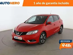 Rojo Usado 2015 Nissan Pulsar Tekna Berlina | 9499 € (Precio justo)