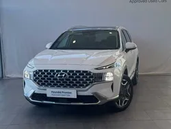 Crystal white Usado 2023 Hyundai Santa Fe Style SUV | 44.500 € (Un poco caro)