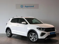 Blanco Usado 2024 VW T-Cross R-line SUV | 23.990 € (Precio justo)