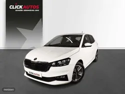 Blanco Usado 2024 Skoda Fabia Sport | 19.050 € (Precio justo)