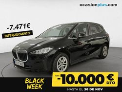 Negro Usado 2022 BMW 218 Active Tourer Monovolumen | 24.990 € (Un poco caro)