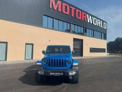 Azul Usado 2023 Jeep Wrangler Unlimited Sahara SUV | 67.900 € (Caro)