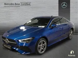 Azul espectra Usado 2024 Mercedes CLA250e AMG line Berlina | 39.995 € (Buen precio)