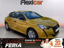 Amarillo Usado 2022 Peugeot 208 Utilitario | 12.590 € (Precio justo)