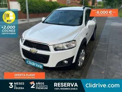 Blanco Usado 2012 Chevrolet Captiva LT SUV | 10.590 € (Precio justo)