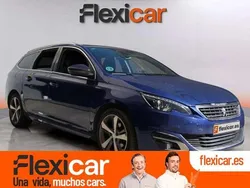 Azul Usado 2015 Peugeot 308 GT-line Familiar | 8490 € (Precio justo)