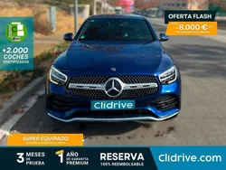 Azul Usado 2020 Mercedes GLC220 Coupe | 34.990 €