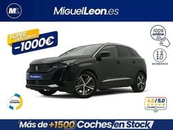 Negro Usado 2021 Peugeot 3008 GT SUV | 18.985 € (Precio justo)