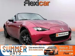 Rojo Usado 2023 Mazda MX5 Exclusive-Line Descapotable | 25.790 € (Precio justo)