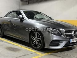Gris / plata Usado 2018 Mercedes E220 Descapotable | 34.950 € (Precio justo)