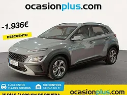 Gris Usado 2021 Hyundai Kona SUV | 19.364 € (Precio justo)