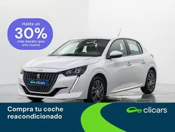 Blanco Usado 2021 Peugeot 208 Active Utilitario | 11.290 € (Precio justo)