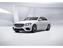 Blanco polar pintura unicolor Usado 2018 Mercedes E220 AMG line Berlina | 31.900 € (Precio justo)
