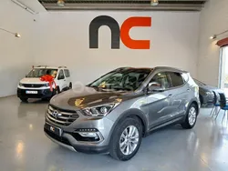 Gris / plata Usado 2018 Hyundai Santa Fe SUV | 19.400 € (Super precio)