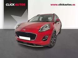 Rojo Usado 2022 Ford Puma Titanium SUV | 16.050 € (Precio justo)