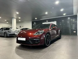 Cereza metalizado Usado 2021 Porsche Panamera 4S Sport Turismo Berlina | 97.900 €