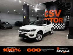 Blanco Usado 2021 Jeep Compass Limited SUV | 16.850 € (Precio justo)