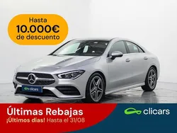 Gris Usado 2021 Mercedes CLA200 Coupe | 28.990 € (Buen precio)