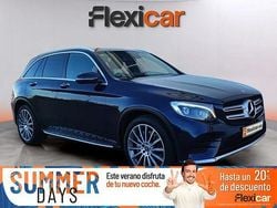 Azul Usado 2018 Mercedes GLC250 AMG line SUV | 29.790 € (Precio justo)