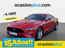 Rojo Usado 2019 Ford Mustang GT Fastback Coupe | 45.990 € (Un poco caro)
