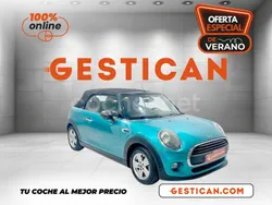 Azul Usado 2018 Mini One Cabriolet Descapotable | 13.990 € (Precio justo)