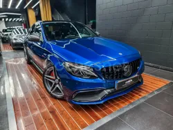 Azul Usado 2016 Mercedes C63S AMG Berlina | 51.900 € (Buen precio)