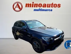 Azul Usado 2021 Mercedes GLC300 AMG line SUV | 41.890 € (Super precio)