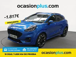 Azul Usado 2024 Ford Puma Gen-E ST-Line X SUV | 19.990 € (Precio justo)