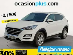 Blanco Usado 2021 Hyundai Tucson SUV | 21.810 € (Precio justo)
