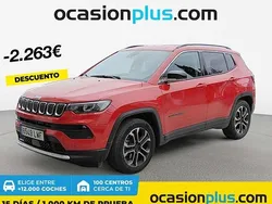 Rojo Usado 2022 Jeep Compass Limited SUV | 22.091 € (Buen precio)