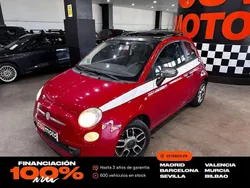 Rojo Usado 2009 Fiat 500 Pop Berlina | 5750 € (Precio justo)