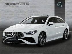 Blanco polar Usado 2024 Mercedes CLA250e Shooting Brake AMG line Familiar | 38.995 € (Precio justo)