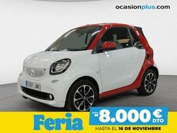 Blanco Usado 2016 Smart ForTwo Cabrio Passion Descapotable | 13.550 € (Precio justo)