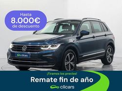 Azul Usado 2022 VW Tiguan Life SUV | 26.990 € (Buen precio)