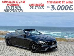Negro Usado 2019 Mercedes E450 Descapotable | 39.900 € (Buen precio)