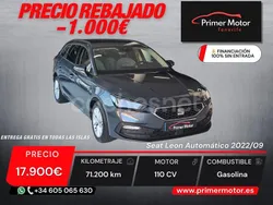 Gris / plata Usado 2022 Seat Leon Style Familiar | 17.900 € (Precio justo)