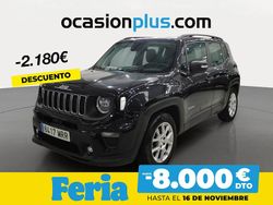 Negro Usado 2024 Jeep Renegade Limited SUV | 23.990 € (Precio justo)