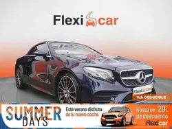Azul Usado 2018 Mercedes E400 Descapotable | 43.390 € (Buen precio)