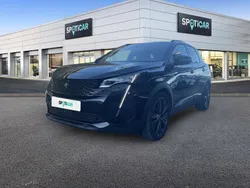 Negro Usado 2022 Peugeot 3008 GT SUV | 28.500 €