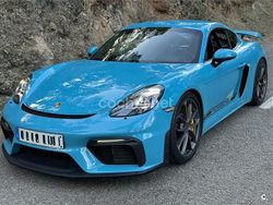 Azul Usado 2020 Porsche 718 Cayman GT4 Coupe | 112.900 € (Super precio)