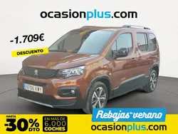 Marrón Usado 2019 Peugeot Rifter GT-line Monovolumen | 18.800 € (Precio justo)