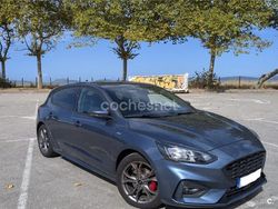 Azul Usado 2019 Ford Focus ST-Line Berlina | 16.500 € (Precio justo)