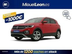 Rojo Usado 2021 VW T-Cross Sportline SUV | 17.985 € (Precio justo)