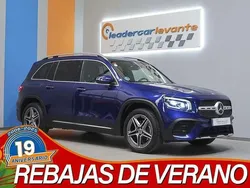 Azul Usado 2021 Mercedes GLB200 AMG line SUV | 37.900 € (Precio justo)
