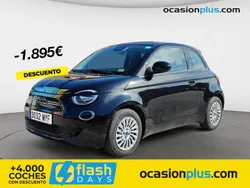 Negro Usado 2022 Fiat 500e Icon Utilitario | 14.450 € (Precio justo)